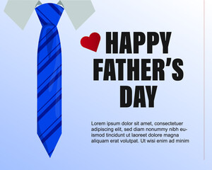 Happy Fathers Day Calligraphic greeting card. Vector illustration.