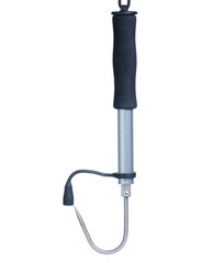 Folding hook for fishing on white background isolation