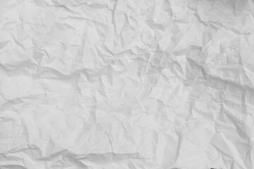 Naklejka premium White Paper texture Crumpled Paper Top view.