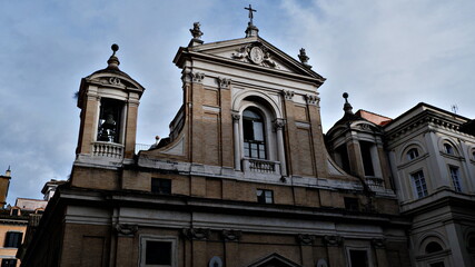 Fototapeta na wymiar Chiesa Santa Maria della Consolazione al Foro Romano