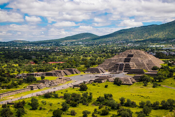 Aztec Pyramid in Mexico