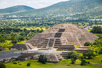 Aztec Pyramid in Mexico