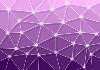 紫色のポリゴンメッシュ背景