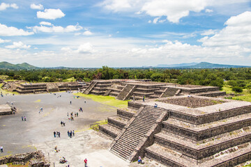 Aztec Pyramid in Mexico
