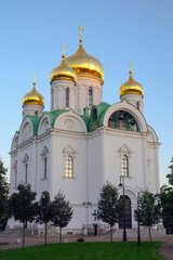 The Russian Cathedral of St. Catherine the Great Martyr in Pushkin, St. Petersburg, Russia
