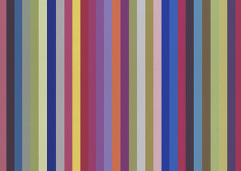 Cotton fabric texture printed with colorful stripes.