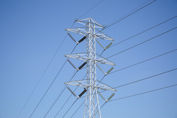Torres de Alta tensão energia elétrica