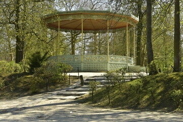 Le kiosque du Parc Royal à Bruxelles