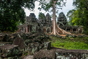 Ancient Buddhist Temple in Asia