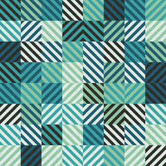 Abstract Geometric Pattern generative computational art illustration