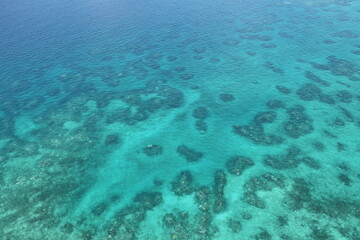 Great Barrier Riff aus der Luft