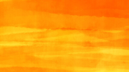手描きのオレンジの水彩背景