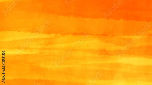 手描きのオレンジの水彩背景 Wall Mural Wallpaper Murals Comawari 手描きのオレンジの水彩背景 Wall Mural Wallpaper Murals Comawari