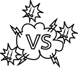 BLACK AND WHITE VS COLORING PAGE