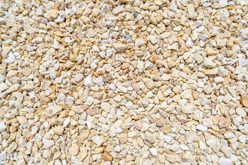 黄色い砂利_背景素材_砕石