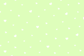 Light green theme with love fall background