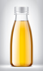 Plastic Bottle on background. 