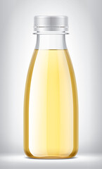 Plastic Bottle on background. 