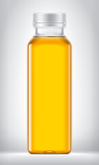 Plastic Bottle on background. 