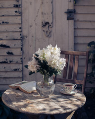 rhododendron and tea