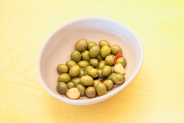 marinated olives