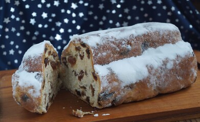 German Christmas stollen - Christstollen