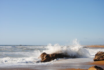 Fototapeta premium Côte de Lumière, Plage de la Paracou, Les Sables d'Olonne