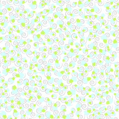 seamless background with flowers