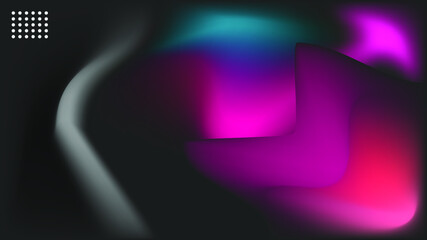 DARK TEMPLATES BACKGROUND WITH GRADIENT  LIQUID COLOR. GOOD FOR MODERN WALLPAPER ,COVER POSTER DESIGN