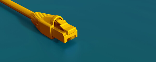 golden ethernet plug