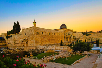 Fototapeta premium Jerusalem archeological park- davidson center