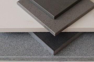 Stone samples, as background, close up
