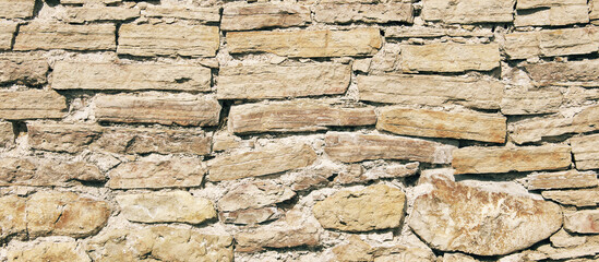 Natural stone wall texture. Abstract background.