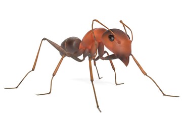 3D Illustration of a Ant