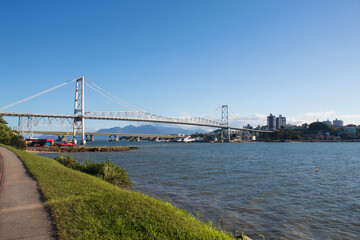   Ponte Hercílio Luz Santa Catarina, Brasil, florianopolis, Florianópolis  