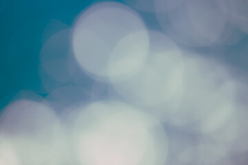 abstract modern background in blue color with bubbles
