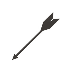 silhouette arrows icons