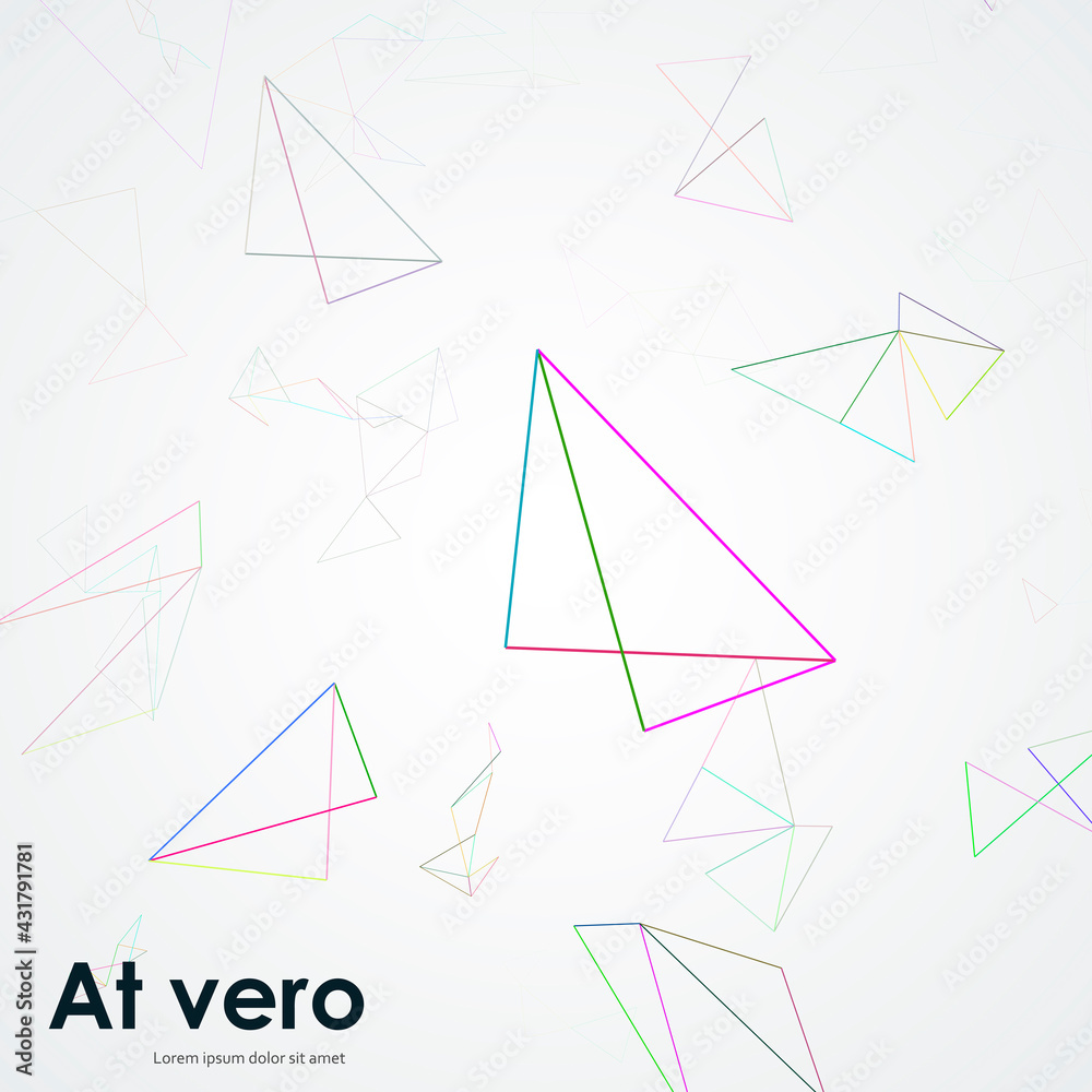 Poster business card for cover design. vector illustration. futuristic gradient. modern digital background.