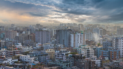 CityScape of Dhaka city, Bangladesh