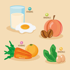 four foods with minerals