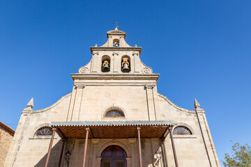 church of the Virgen de la Salud in Barbatona, municipality of Siguenza, province of Guadalajara, Castile La Mancha, Spain