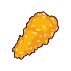 crispy chicken icon
