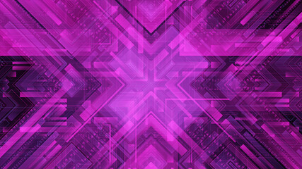 Abstract futuristic digital technology background. Vector illustration