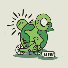 world with symbol collection