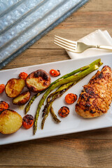 Onion Crusted Baked Chicken