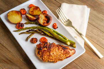 Onion Crusted Baked Chicken