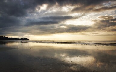 Sunset on Beach