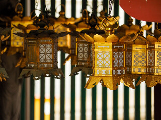 四天王寺の吊り灯籠