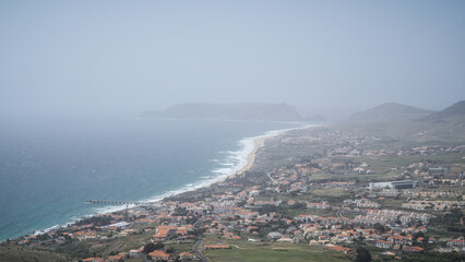 Fototapeta premium Porto Santo is a Portuguese island 43 kilometres northeast of Madeira Island in the North Atlantic Ocean.