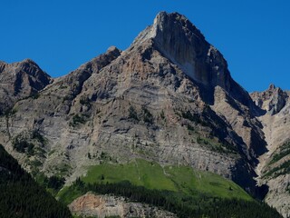 View at Saskatchewan River Crossing at Banff National Park Alberta Canada   OLYMPUS DIGITAL CAMERA